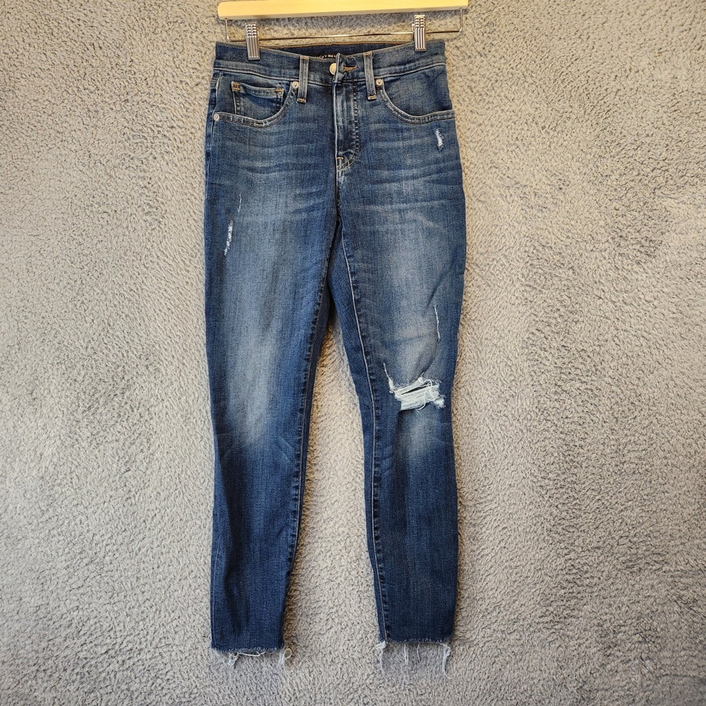 Lucky Brand Jeans Women's Size 2/26A (Fits 25x26) Mid Rise Skinny Distressed